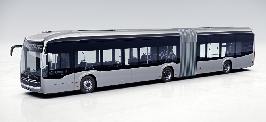 ecitaro electric bus articulated